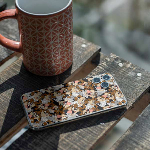 Looney Tunes Taz Super Sized Pattern iPhone 11 Pro Skin