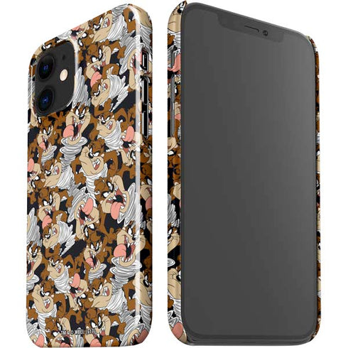 Looney Tunes Taz Super Sized Pattern iPhone 12 Mini Lite Case