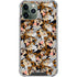 Looney Tunes Taz Super Sized Pattern iPhone 12 Pro Clear Case