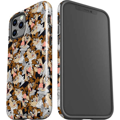 Looney Tunes Taz Super Sized Pattern iPhone 12 Pro Max Impact Case