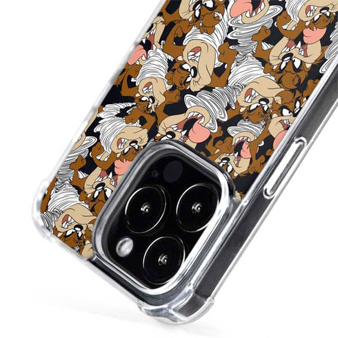Looney Tunes Taz Super Sized Pattern iPhone 13 Pro MagSafe Case