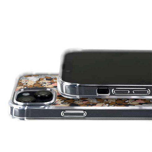 Looney Tunes Taz Super Sized Pattern iPhone 15 MagSafe Case