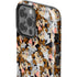 Looney Tunes Taz Super Sized Pattern iPhone 14 Pro Max Impact Case