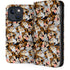 Looney Tunes Taz Super Sized Pattern iPhone 15 Folio Case