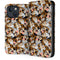 Looney Tunes Taz Super Sized Pattern iPhone 15 Plus Folio Case