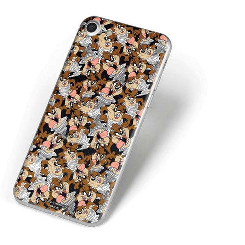 Looney Tunes Taz Super Sized Pattern iPhone 7 Skin