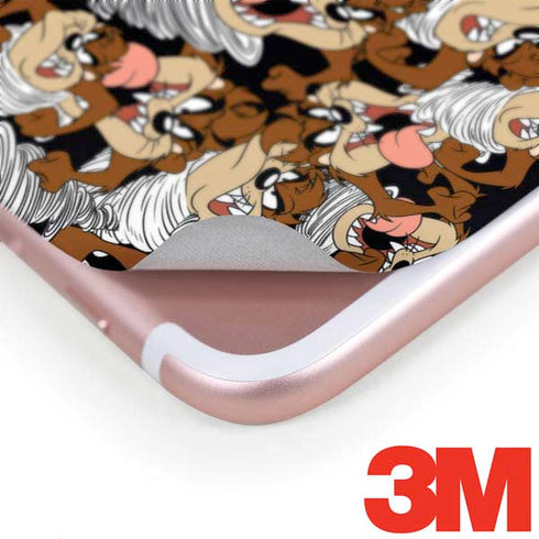 Looney Tunes Taz Super Sized Pattern iPhone 8 Plus Skin
