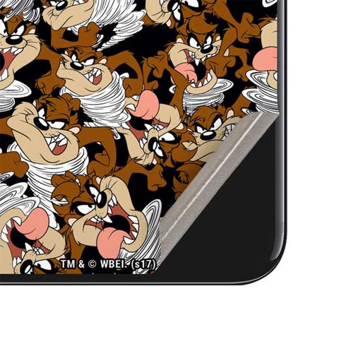 Looney Tunes Taz Super Sized Pattern iPhone SE (2nd & 3rd Gen) Skin