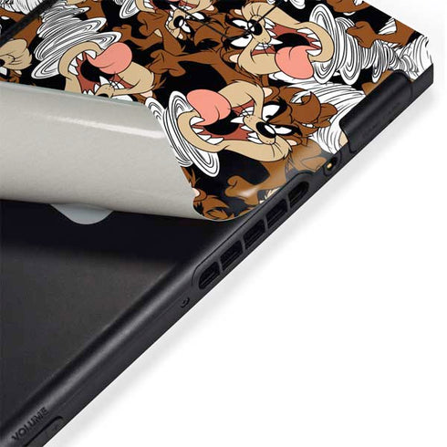 Looney Tunes Taz Super Sized Pattern Nintendo Switch Bundle Skin
