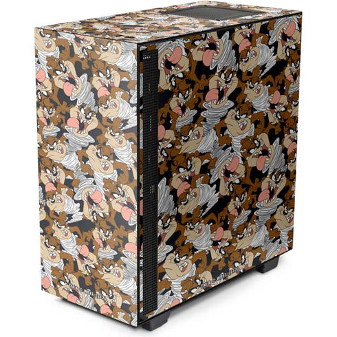 Looney Tunes Taz Super Sized Pattern NZXT H510 Compact ATX Mid-Tower Case Skin