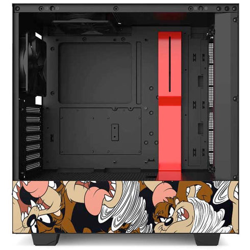 Looney Tunes Taz Super Sized Pattern NZXT H510 Compact ATX Mid-Tower Case Skin