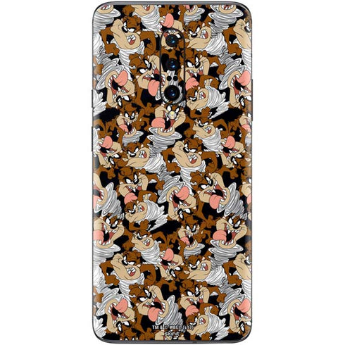 Looney Tunes Taz Super Sized Pattern OnePlus 7 Pro Skin