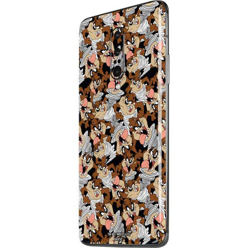 Looney Tunes Taz Super Sized Pattern OnePlus 7 Pro Skin