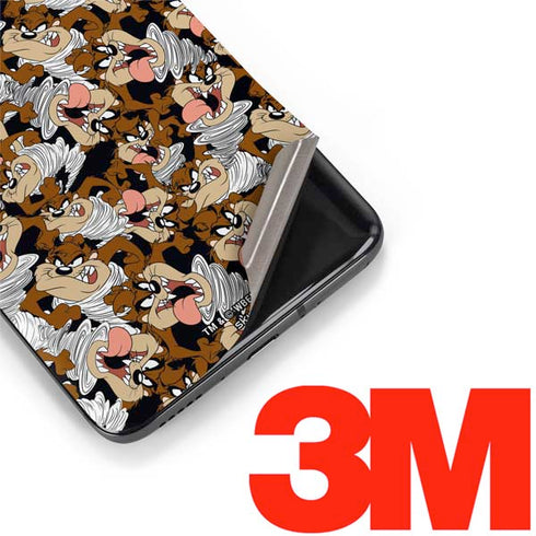 Looney Tunes Taz Super Sized Pattern OnePlus 7 Pro Skin