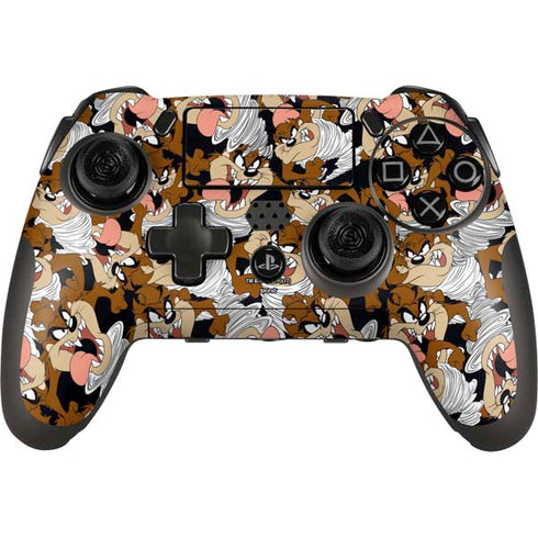 Looney Tunes Taz Super Sized Pattern PlayStation Scuf Vantage 2 Controller Skin