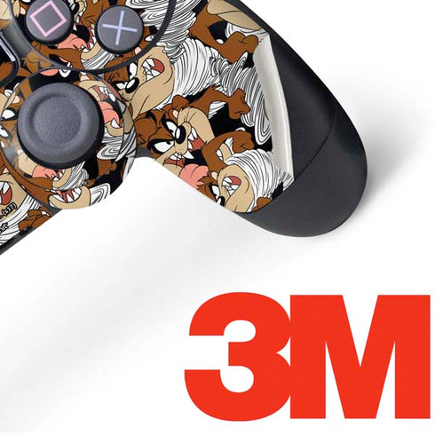 Looney Tunes Taz Super Sized Pattern PS4 Controller Skin