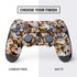 Looney Tunes Taz Super Sized Pattern PS4 Controller Skin