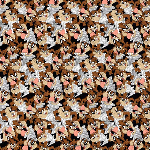 Looney Tunes Taz Super Sized Pattern PS4 Slim Bundle Skin