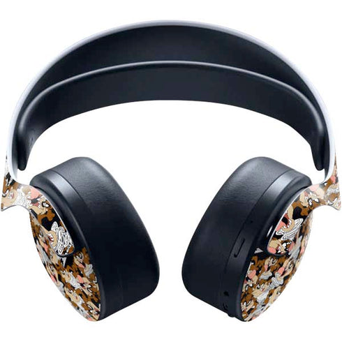Looney Tunes Taz Super Sized Pattern PULSE 3D Wireless Headset for PS5 Skin