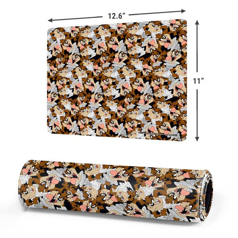 Looney Tunes Taz Super Sized Pattern Gaming Mouse Pad