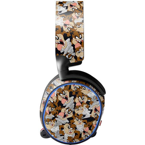 Looney Tunes Taz Super Sized Pattern SteelSeries Arctis 3 Skin
