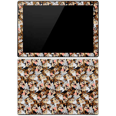 Looney Tunes Taz Super Sized Pattern Surface Pro 3 Skin
