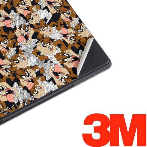 Looney Tunes Taz Super Sized Pattern Surface Pro 7 Skin