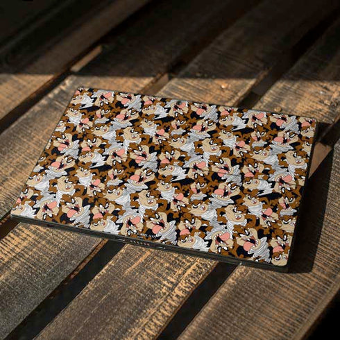 Looney Tunes Taz Super Sized Pattern Surface Pro 7 Skin