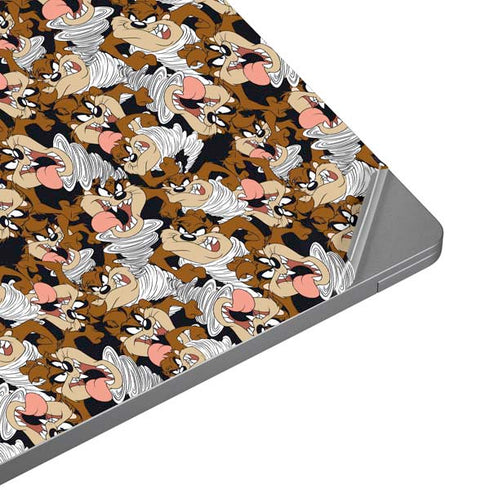 Looney Tunes Taz Super Sized Pattern Universal Laptop 13in (10.6 x 7.6in) Skin