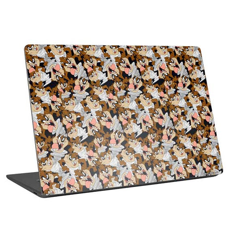 Looney Tunes Taz Super Sized Pattern Universal Laptop 16in (13 x 9.4in) Skin