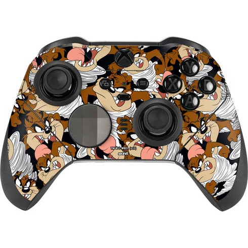 Looney Tunes Taz Super Sized Pattern Xbox Elite Wireless Controller Series 2 Skin