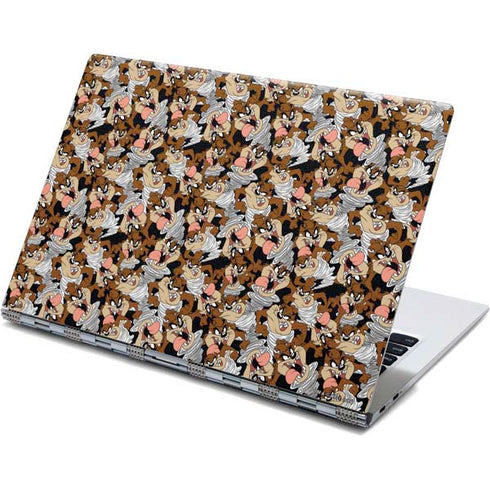Looney Tunes Taz Super Sized Pattern Yoga 910 2-in-1 14in Touch-Screen Skin