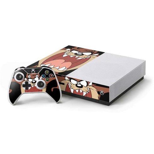 Looney Tunes Taz Xbox One S All-Digital Edition Bundle Skin
