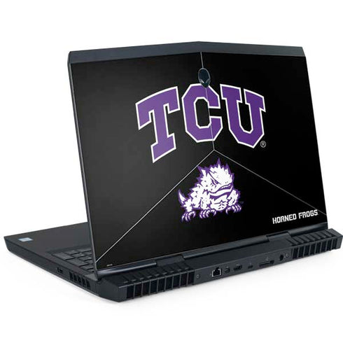 Texas Christian University TCU Horned Frogs Logo Dell Alienware Skin
