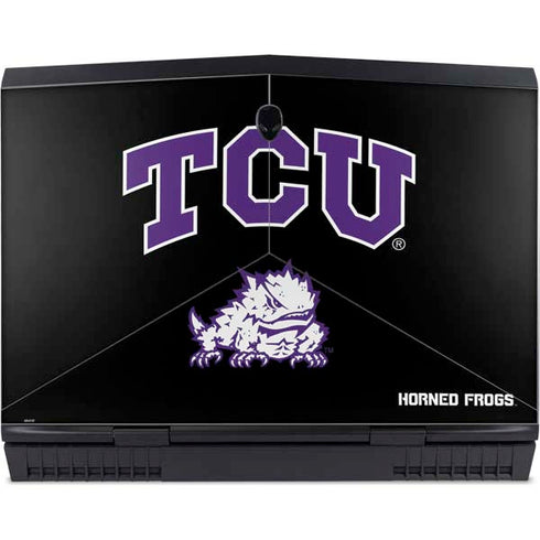 Texas Christian University TCU Horned Frogs Logo Dell Alienware Skin