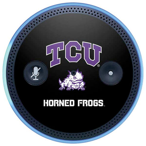 Texas Christian University TCU Horned Frogs Logo Amazon Echo Skin
