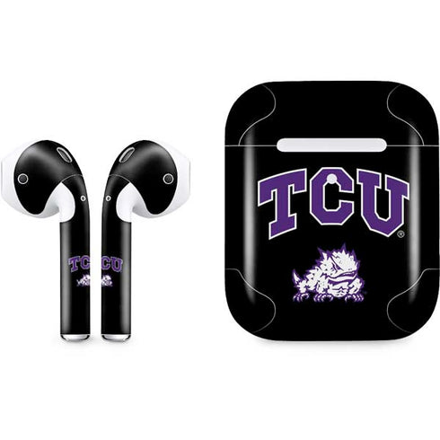 TCU Horned Frogs Logo Apple AirPods 2 Skin
