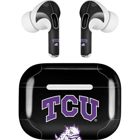 TCU Horned Frogs Logo Apple AirPods Pro Skin