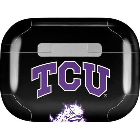 TCU Horned Frogs Logo Apple AirPods Pro Skin