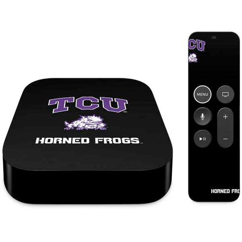 Texas Christian University TCU Horned Frogs Logo Apple TV Skin