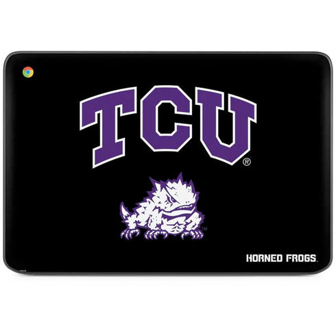 Texas Christian University TCU Horned Frogs Logo HP Chromebook Skin