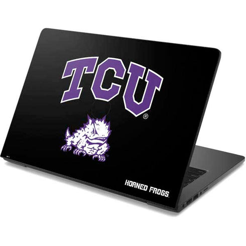 Texas Christian University TCU Horned Frogs Logo Dell Chromebook Skin