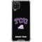 TCU Horned Frogs Logo Galaxy A12 Clear Case
