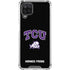 TCU Horned Frogs Logo Galaxy A12 Clear Case
