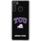 TCU Horned Frogs Logo Galaxy A21 Clear Case