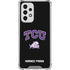 TCU Horned Frogs Logo Galaxy A33 5G Clear Case