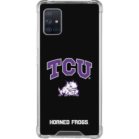 TCU Horned Frogs Logo Galaxy A51 5G Clear Case