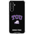 Texas Christian University TCU Horned Frogs Logo Galaxy A54 5G Clear Case