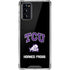 TCU Horned Frogs Logo Galaxy Note20 5G Clear Case