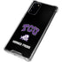 TCU Horned Frogs Logo Galaxy Note20 5G Clear Case